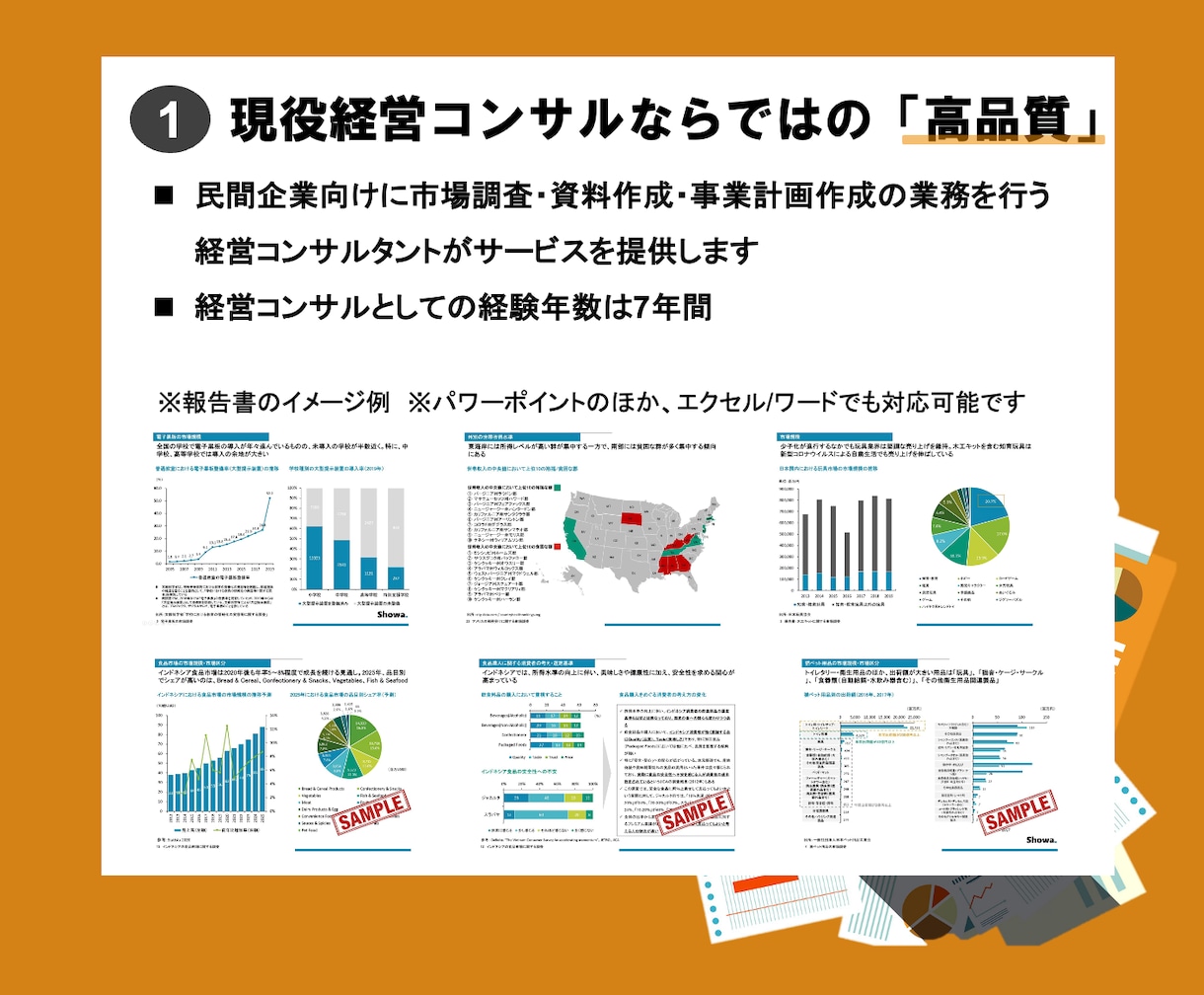 外資系コンサルが使用するパワーポイント販売します 誰でも外資系コンサルレベルのパワポ作成ができるテンプレ販売 イメージ2