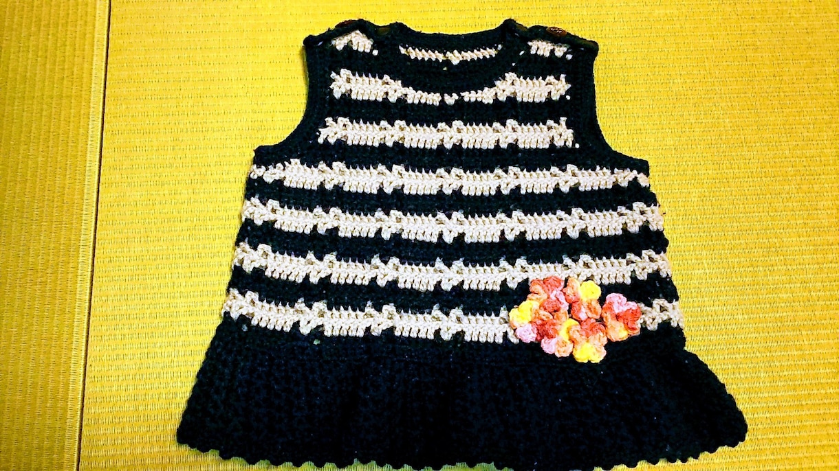 赤ちゃんのカギ針編みの服作ります 赤ちゃんに手作りの服を着せたいけど自分で作れない方に！ イメージ3