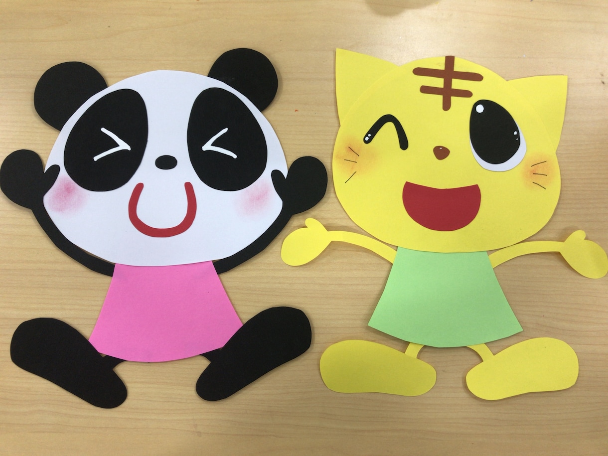 画用紙で壁面の制作代行します 好きな画像や絵柄で作成出来ます！ イメージ3