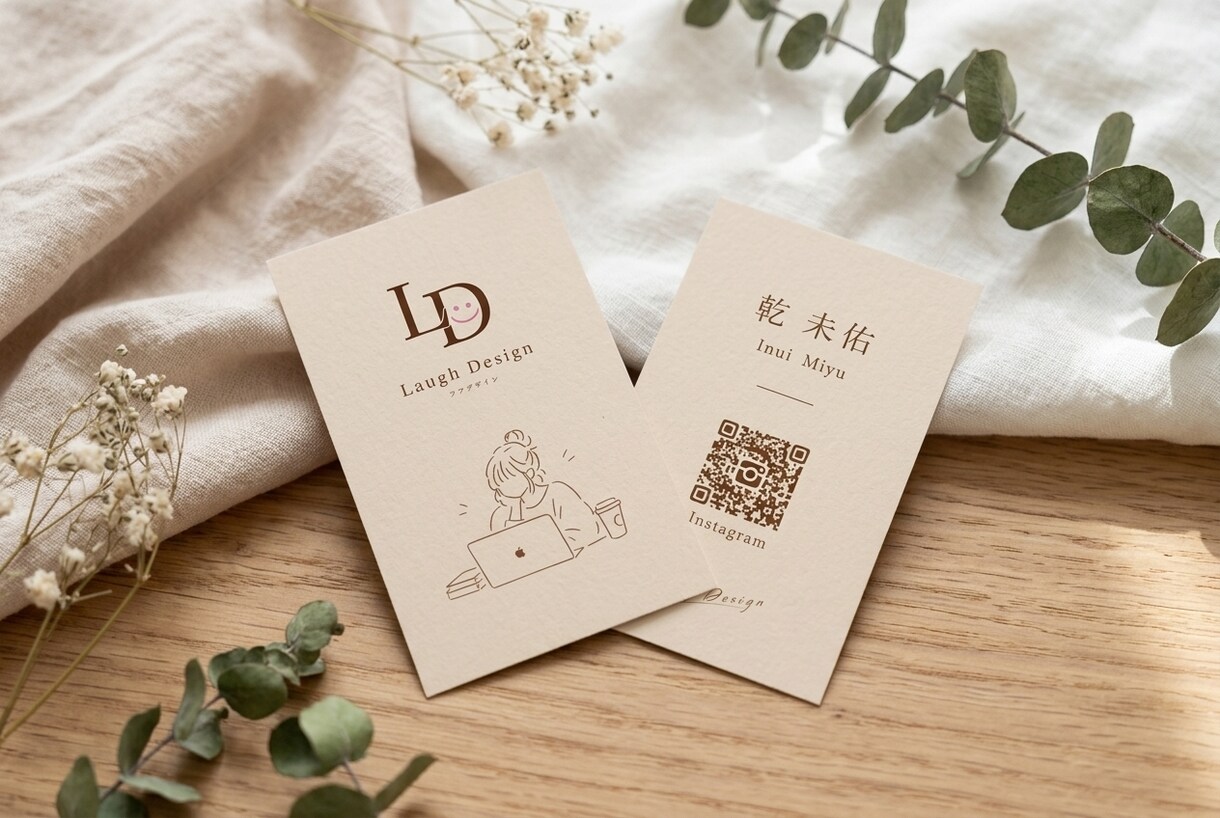 あなたらしさが伝わる名刺を作成いたします シンプルから個性的まで、幅広く対応します イメージ1