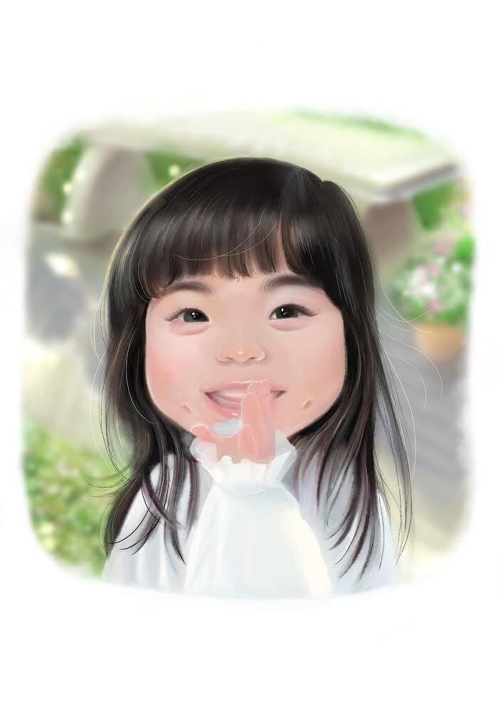 今にもしゃべり出しそう！リアルな似顔絵を作成します 暖かみのある優しいタッチのアイコンをお探しの方へ イメージ1