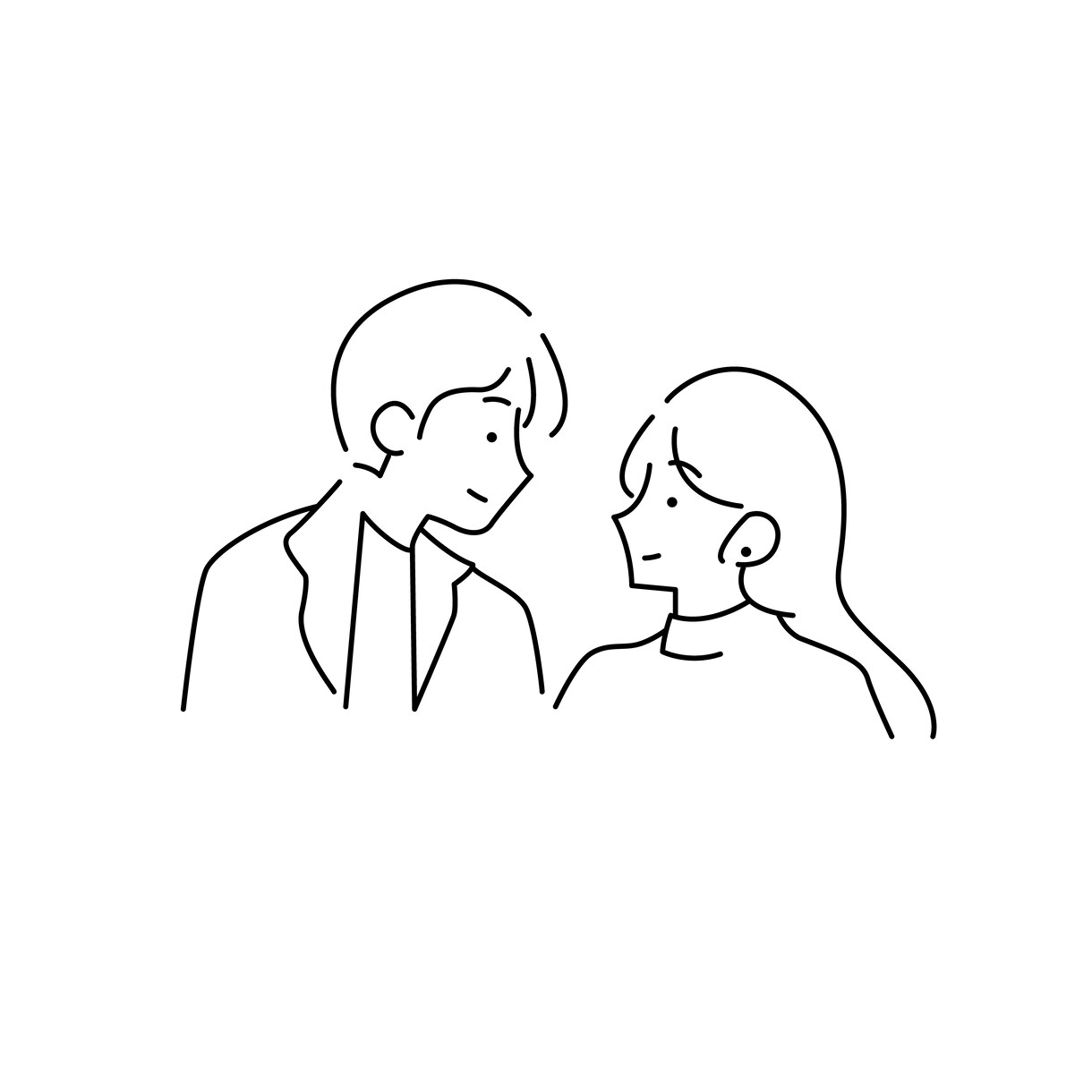 おしゃれなSNSアイコン・人物イラスト描きます シンプルで垢抜けた印象のアイコンを丁寧に制作します イメージ4