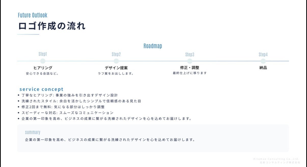シンプルで洗練されたロゴ・名刺を作成します 信頼感を与える洗練されたビジネスロゴ・名刺を作成します。 イメージ5