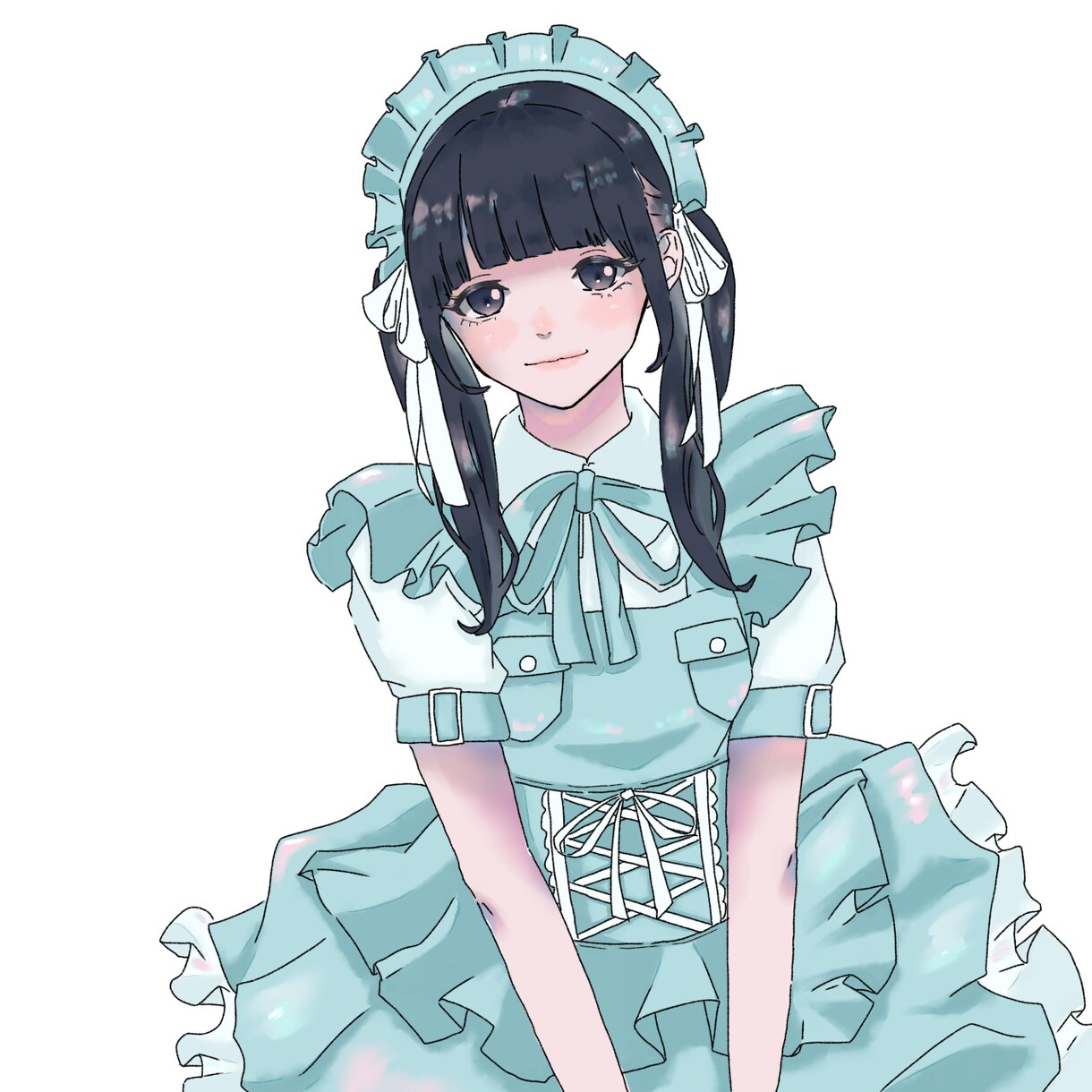 可愛い女の子のイラストやアイコンお描きします SNSのアイコンはもちろんYouTubeのサムネイル等に！ イメージ3