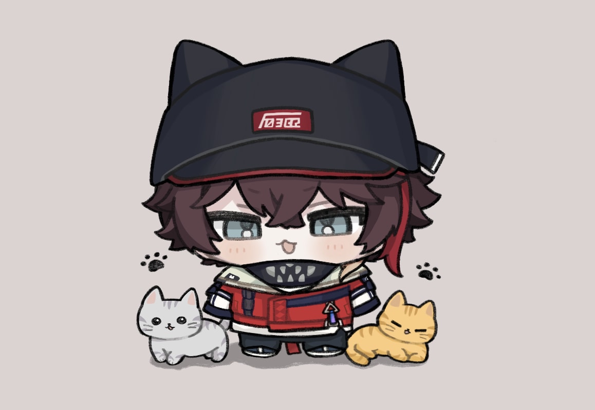 商用利用〇 もちっとした可愛いミニキャラを描きます デフォルメした2頭身のもちもちミニキャラを描きます！ イメージ3