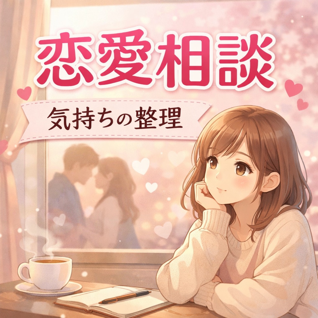 恋愛のモヤモヤや不安をチャットで整理します 「相手の気持ちが分からなくて苦しいあなたへ」 イメージ1