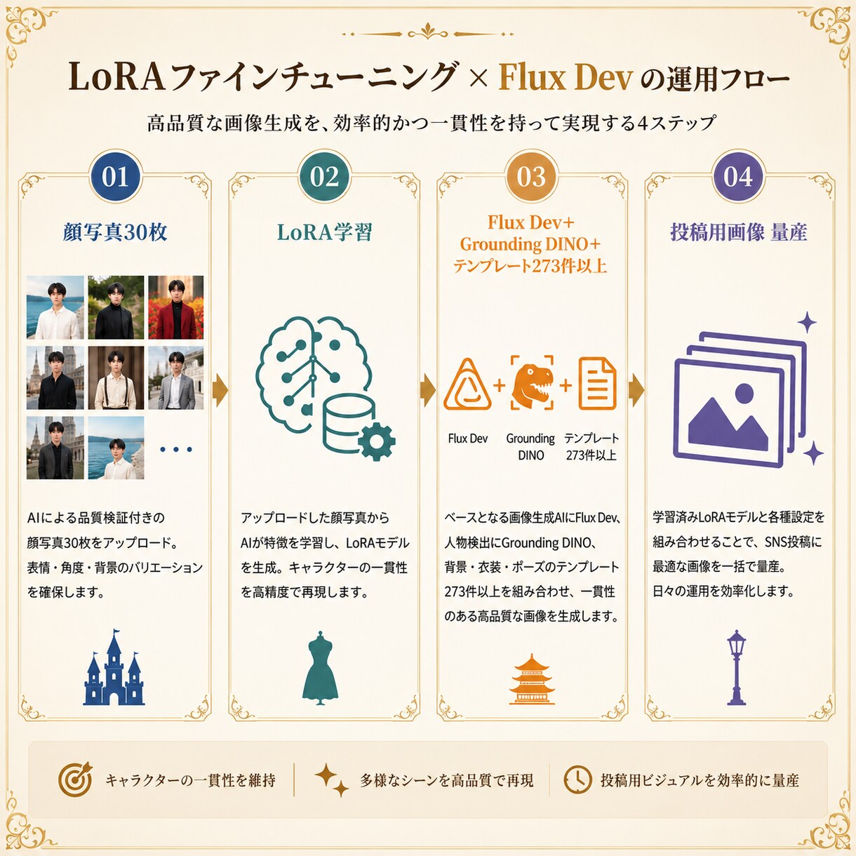 AIでプロ品質の写真を制作します 撮影不要・低コストで自然な本人写真をお届け イメージ8