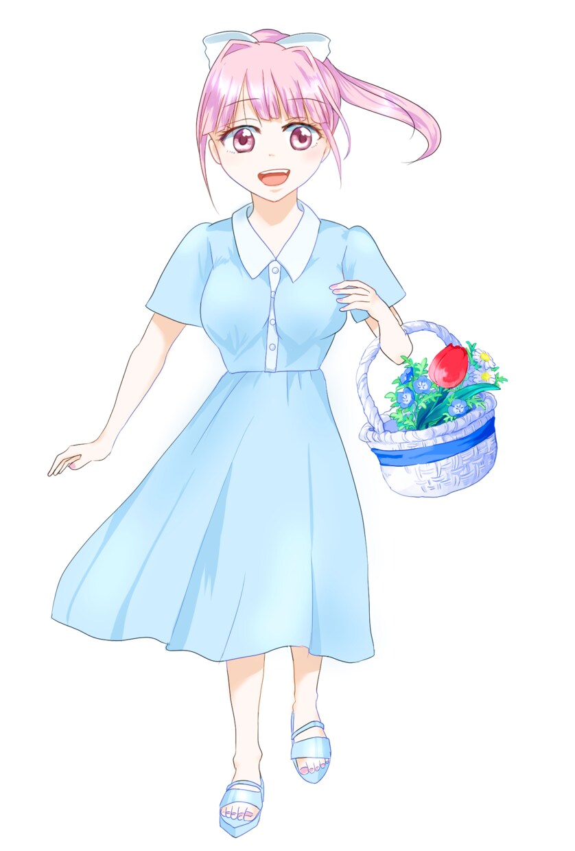 キャラクター(配信等で使える立ち絵)を描きます 可愛いイラストで配信したい人へ！新衣装の制作も○ イメージ4