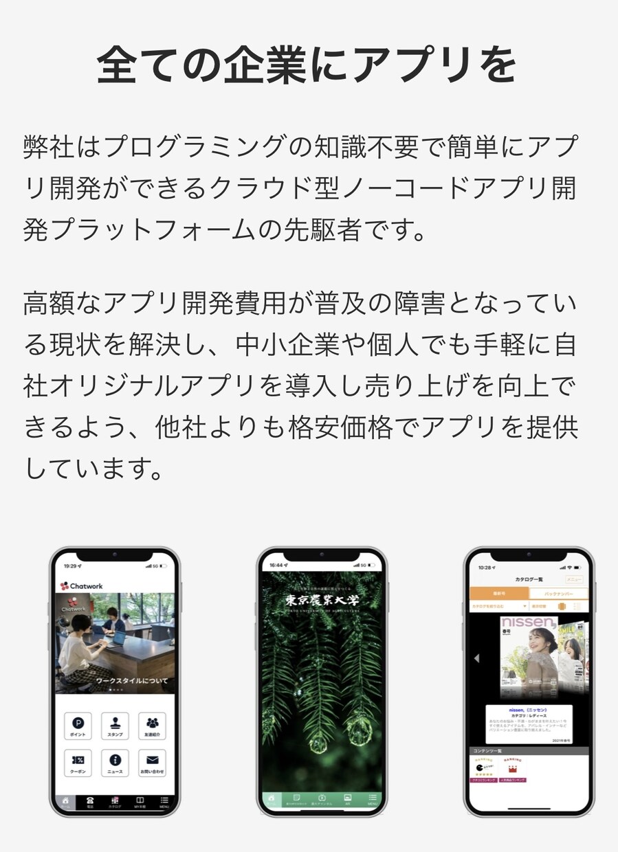 iOS/Androidアプリ開発を承ります 画面のデザインからAppStore公開迄を最短3日で即納可能 イメージ2