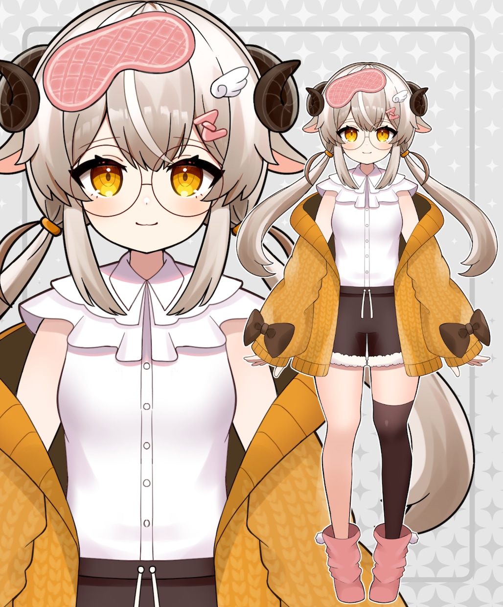 Vtuber用のLive2Dイラスト制作します パーツ分け 立ち絵　キャラデザから制作も可！ イメージ3