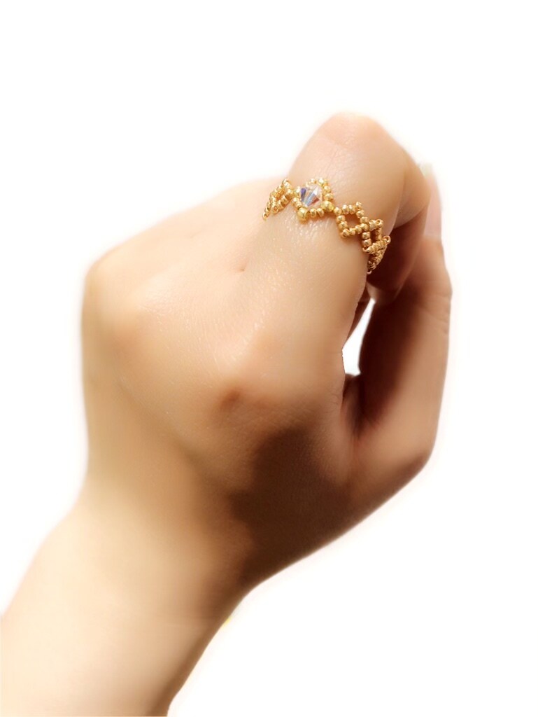 ビーズアクセサリー作ります ビーズアクセサリー　手編み雑貨 イメージ3