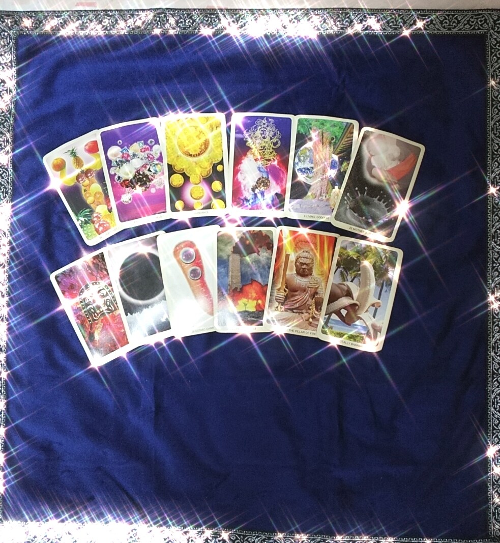 あなたの悩みに神様がカードでアドバイスをくれます オラクルカードで心配、不安、モヤモヤを吹き飛ばしましょう！ イメージ1