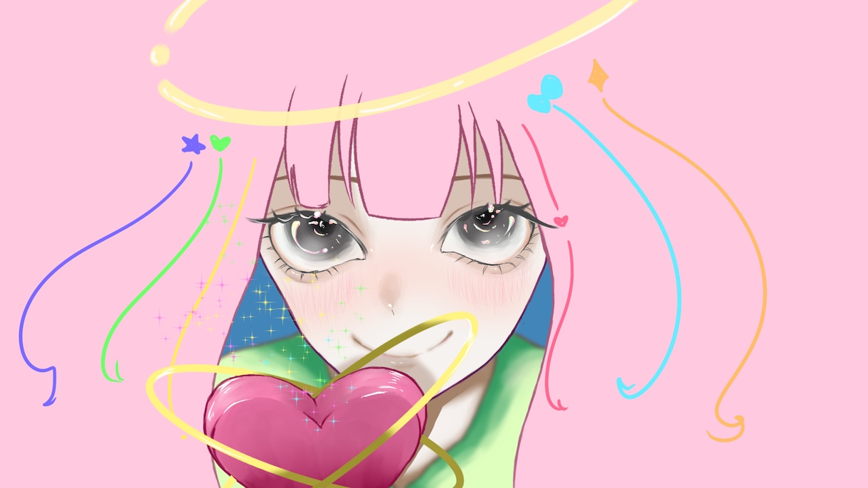 希望通りのイラスト描きます 得意なのは厚塗りなので絵の存在感があります イメージ3