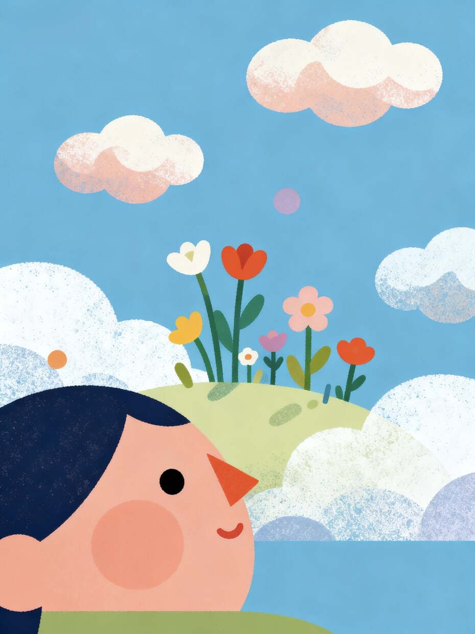 絵本のような癒し系イラストを制作します 見るだけで心がやわらぐ、やさしい世界をお届けします。 イメージ7