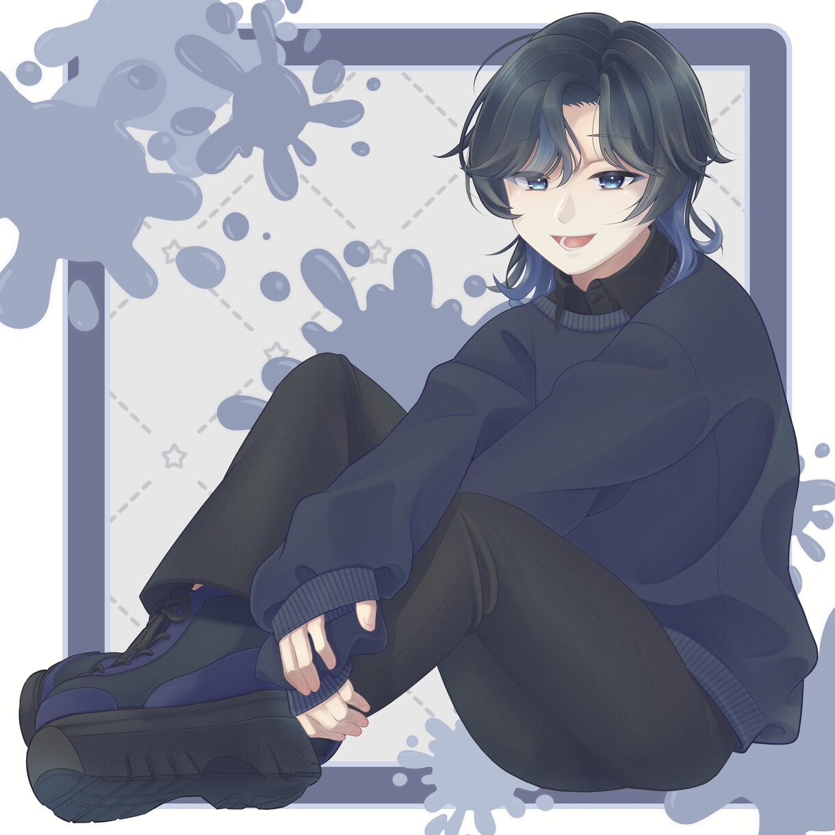 初出品！貴方だけの立ち絵を描きます SNSや配信に使用できるイラスト、立ち絵、アイコン等 イメージ4