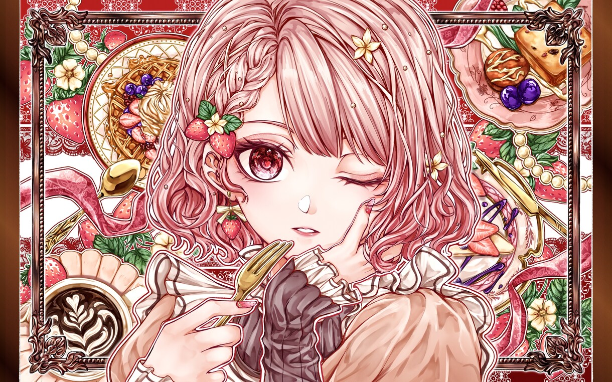魅力的で印象的なイラストを制作いたします SNSのサムネやアイコンなど様々なイラストを制作いたします。 イメージ6