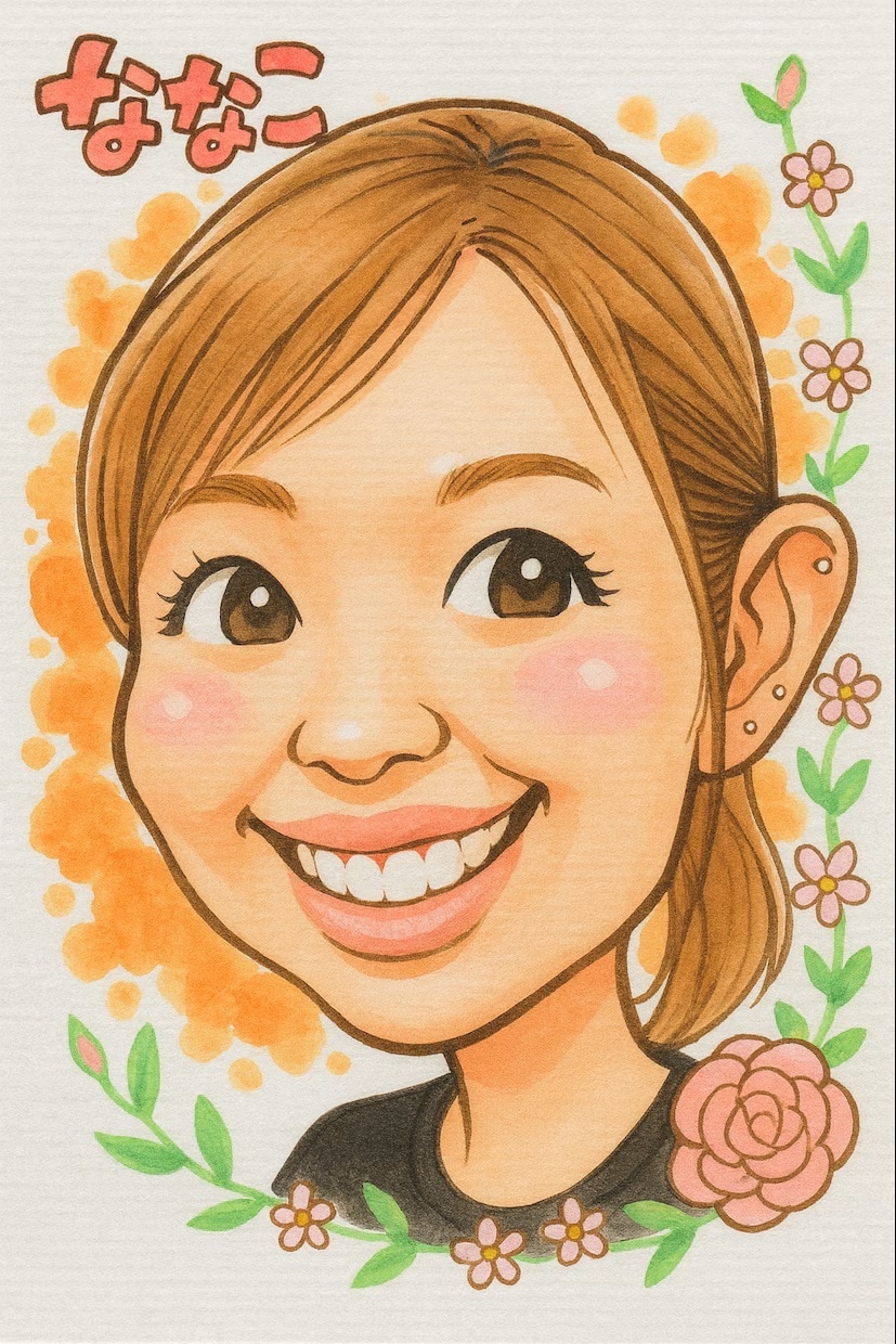 世界に1つだけの「あたたか似顔絵」をお描きします 世界に1つだけの「あたたか似顔絵」をお描きします。 イメージ1