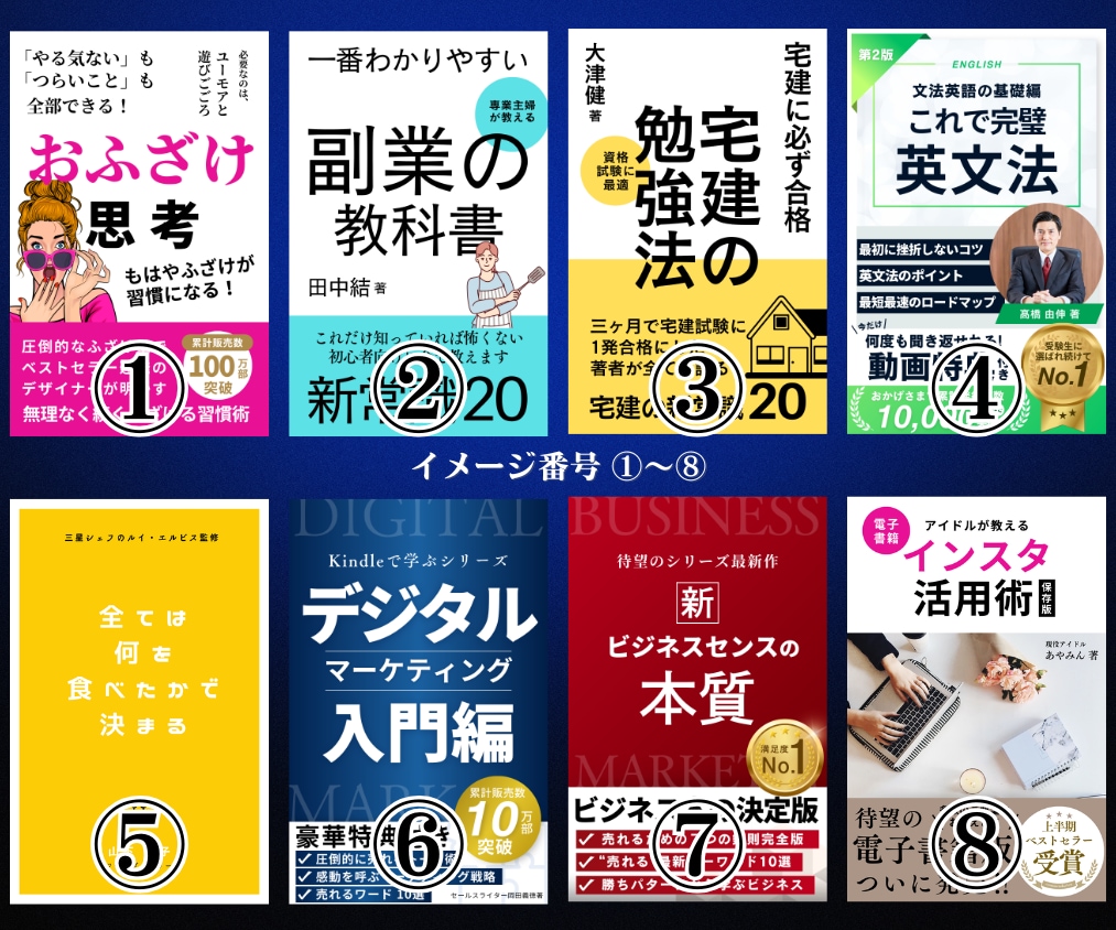 Kindle電子書籍【アマゾン出版】表紙制作します Word原稿の変換、縦書き、リンク付き目次も作成可能！ イメージ2