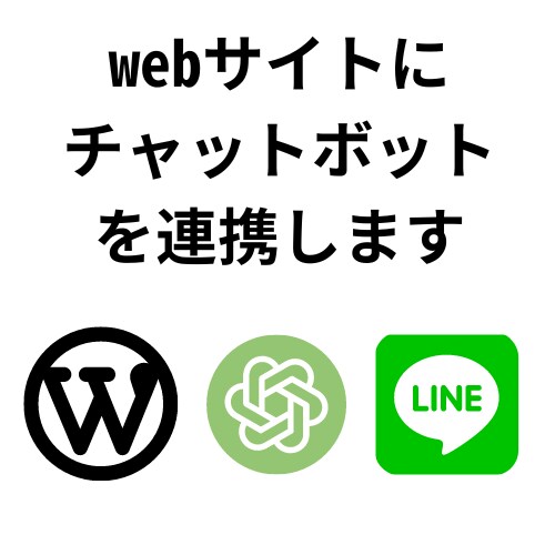 webサイトにAIチャットボットを連携します 見込み客を逃さない、チャットボットで売上アップの第一歩 イメージ1