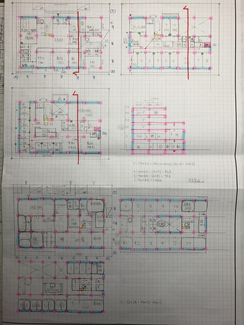 一級建築士製図試験の図面添削します 本試験不合格理由についても徹底的に分析します！ イメージ2