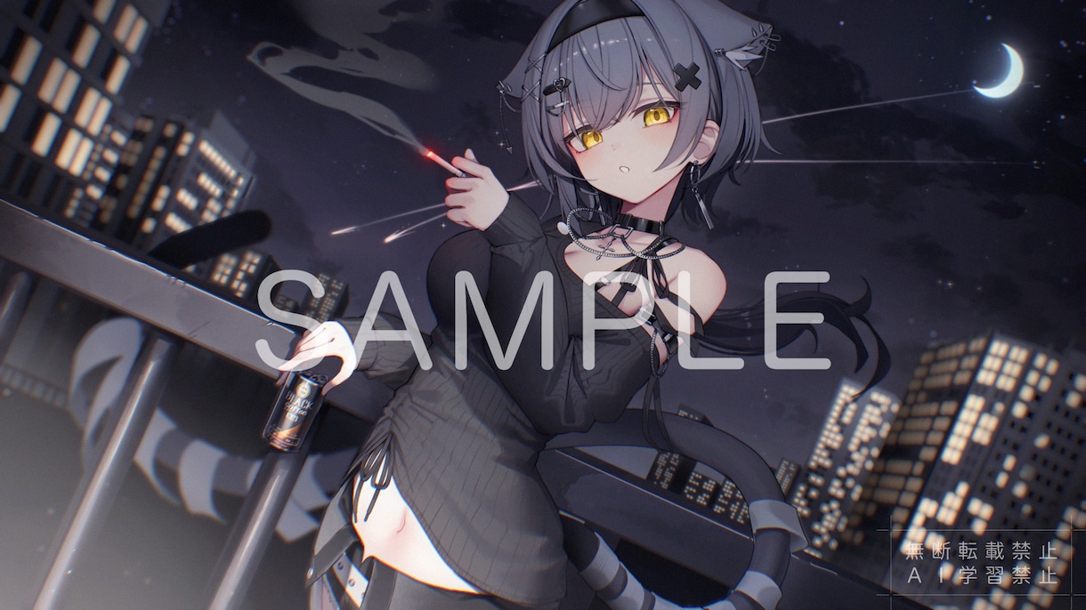 イメージを武器に！高品質なイラスト制作します 配信イラスト、立ち絵、キャラデザまで幅広くおまかせください！ イメージ4