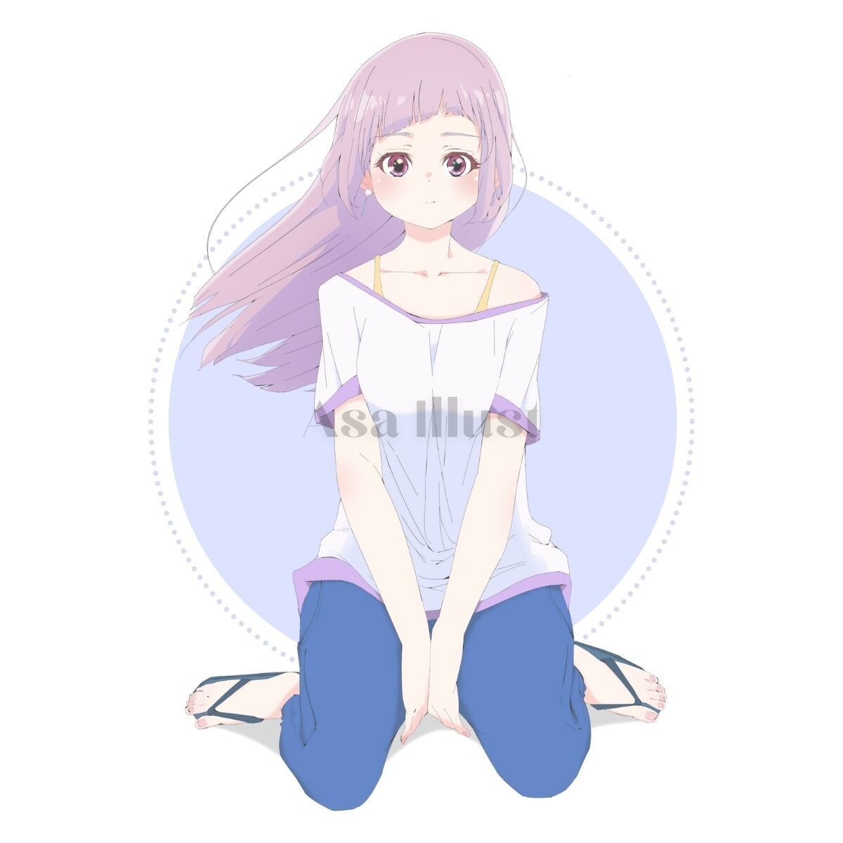 魅せるポーズ設計｜全身キャライラスト描きます 活動の軸になるキャラクタービジュアルを丁寧に仕上げます イメージ1