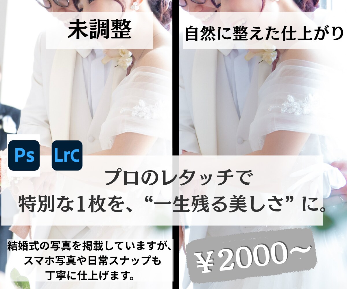 プロ品質で写真を美しく仕上げます 大切な写真を丁寧に、美しく仕上げます イメージ1