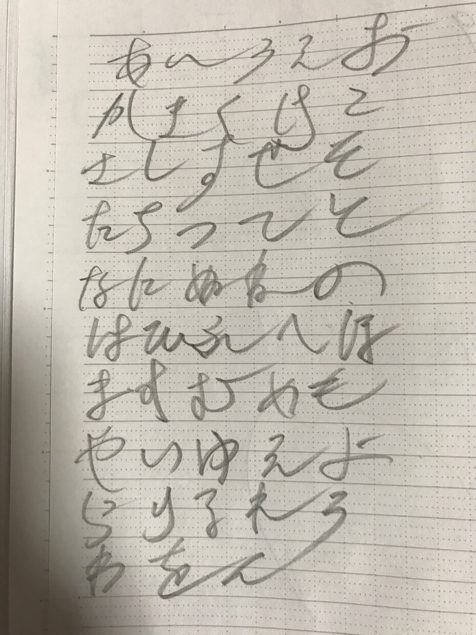 汚い字、書きます 汚い字で文章やメッセージを書きます！ イメージ1