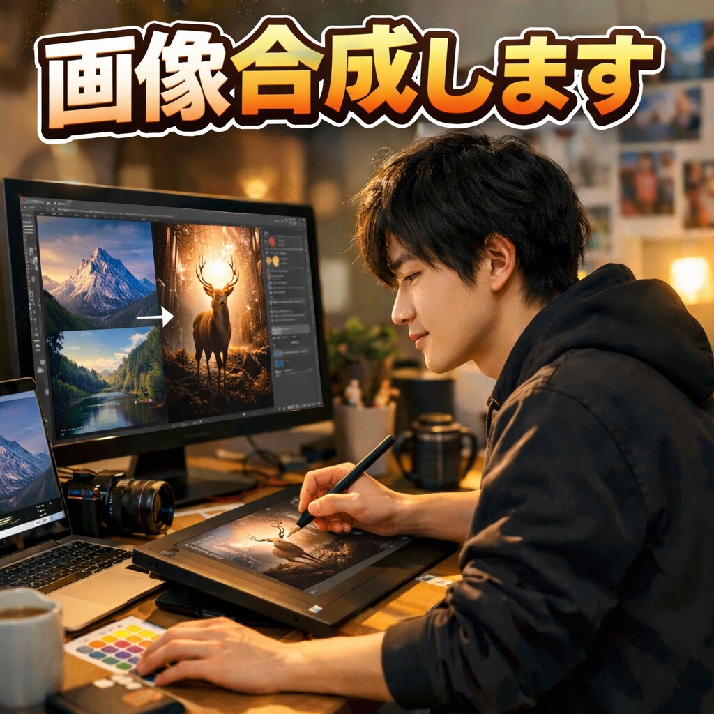 動画の画像を作ります 提供内容サムネイルを作ります。キャッチコピー心を掴みます。 イメージ1