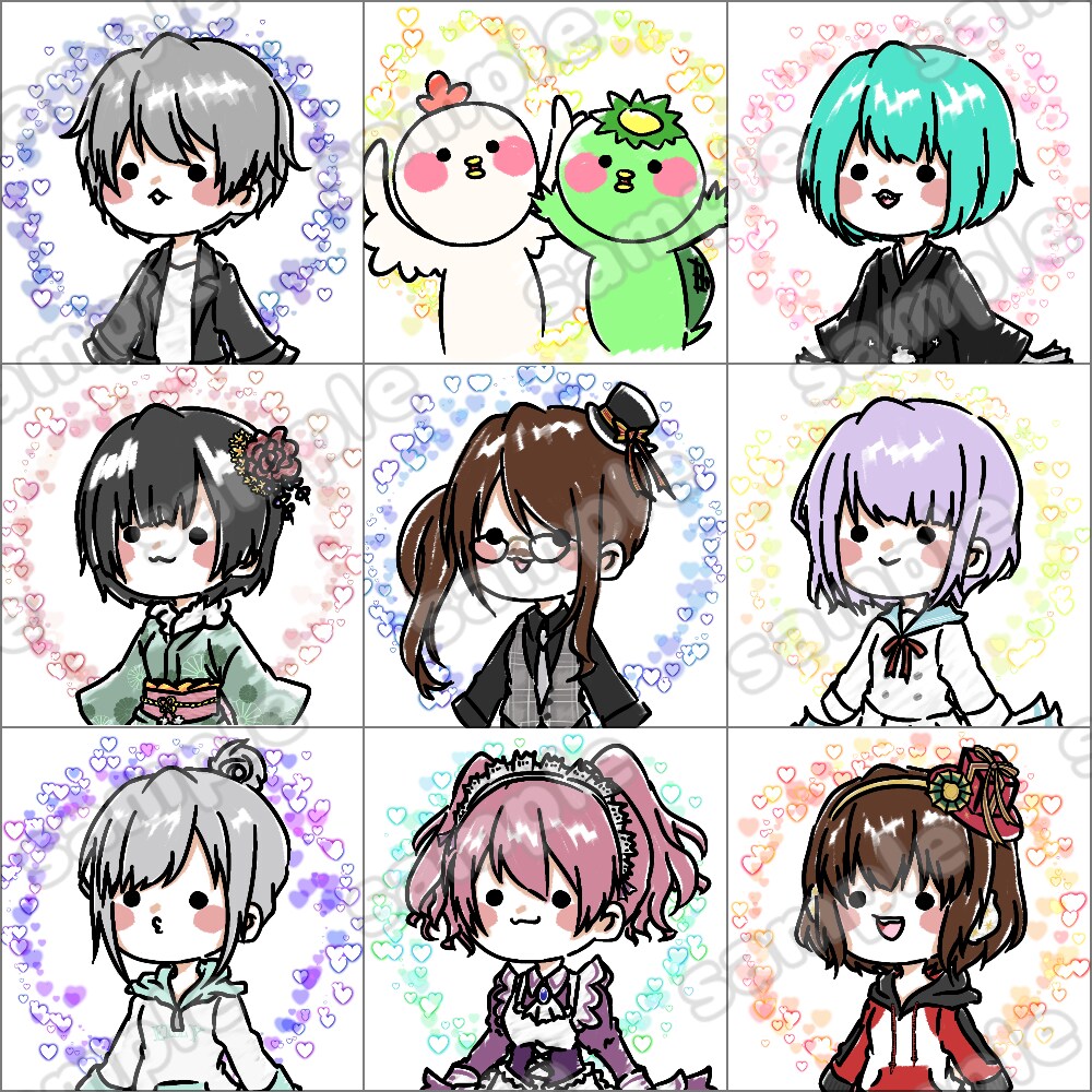 即日可！ゆるっと可愛いデフォルメアイコン描きます あなたをゆるっと可愛いくデフォルメ可します！ イメージ5
