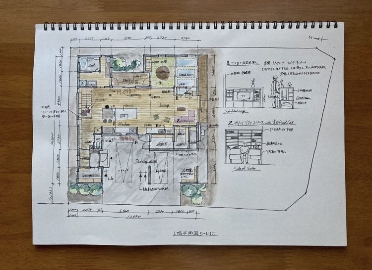 あなたの住宅の間取り解説・新規提案します 住宅専門建築士が細かな視点で省エネも導線もアドバイスします イメージ2