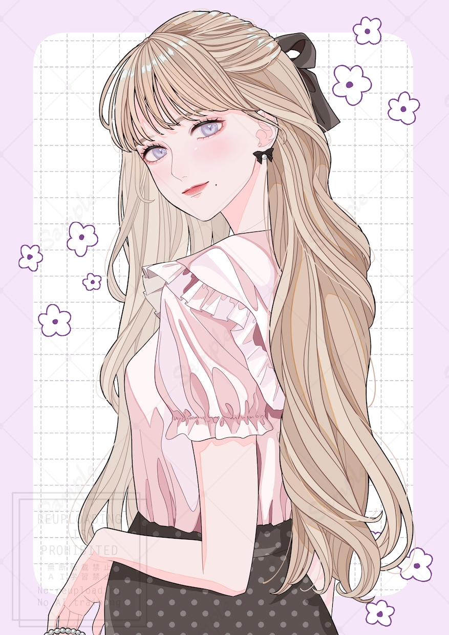 企業様実績あり！ときめく人物イラスト描きます 商用利用可！VTuber活動やSNSアイコンにもどうぞ♪ イメージ9