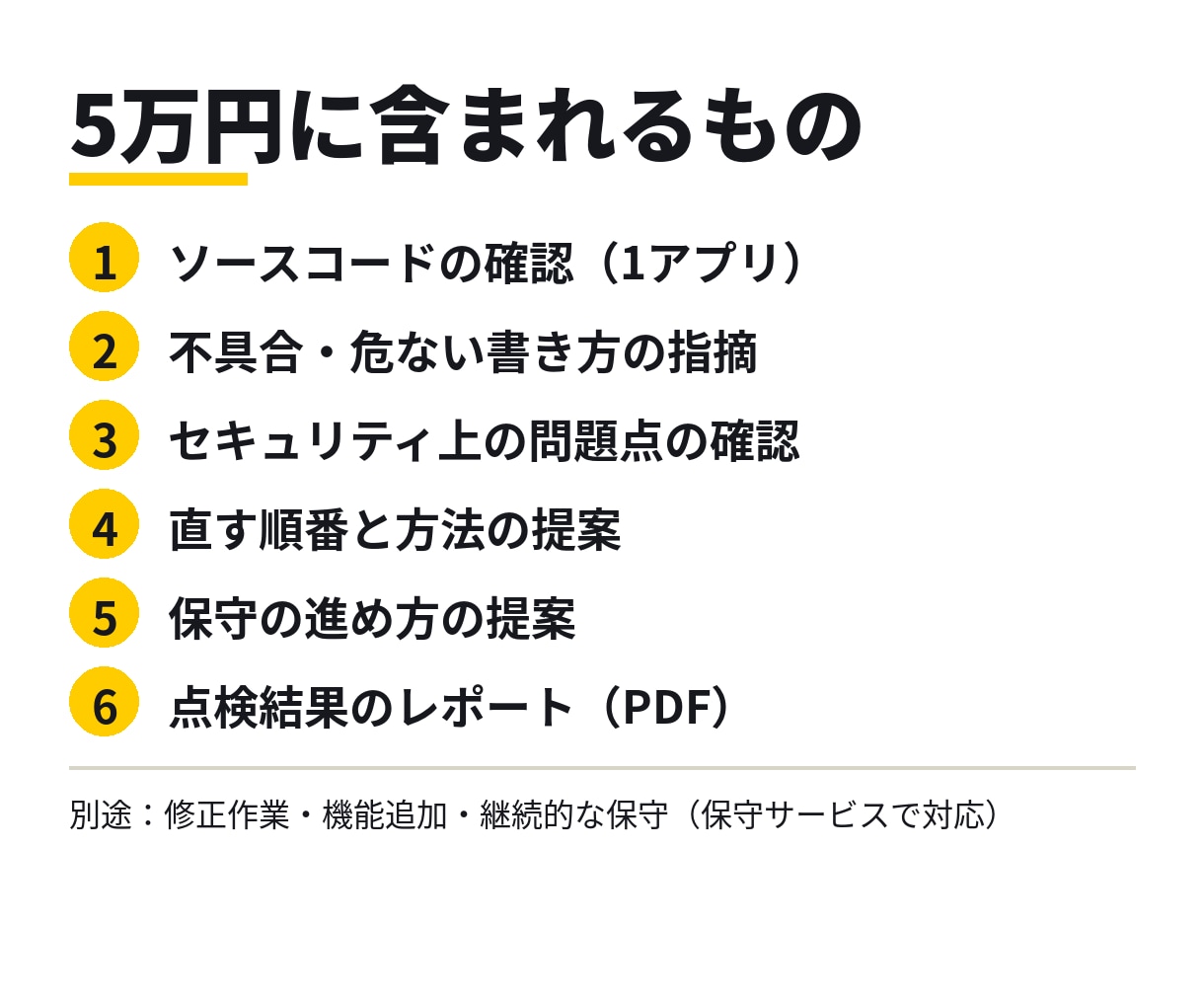 AIで作った業務アプリを元CTOが点検します 【AI製アプリ向け】不具合と保守の不安を元CTOが整理 イメージ2