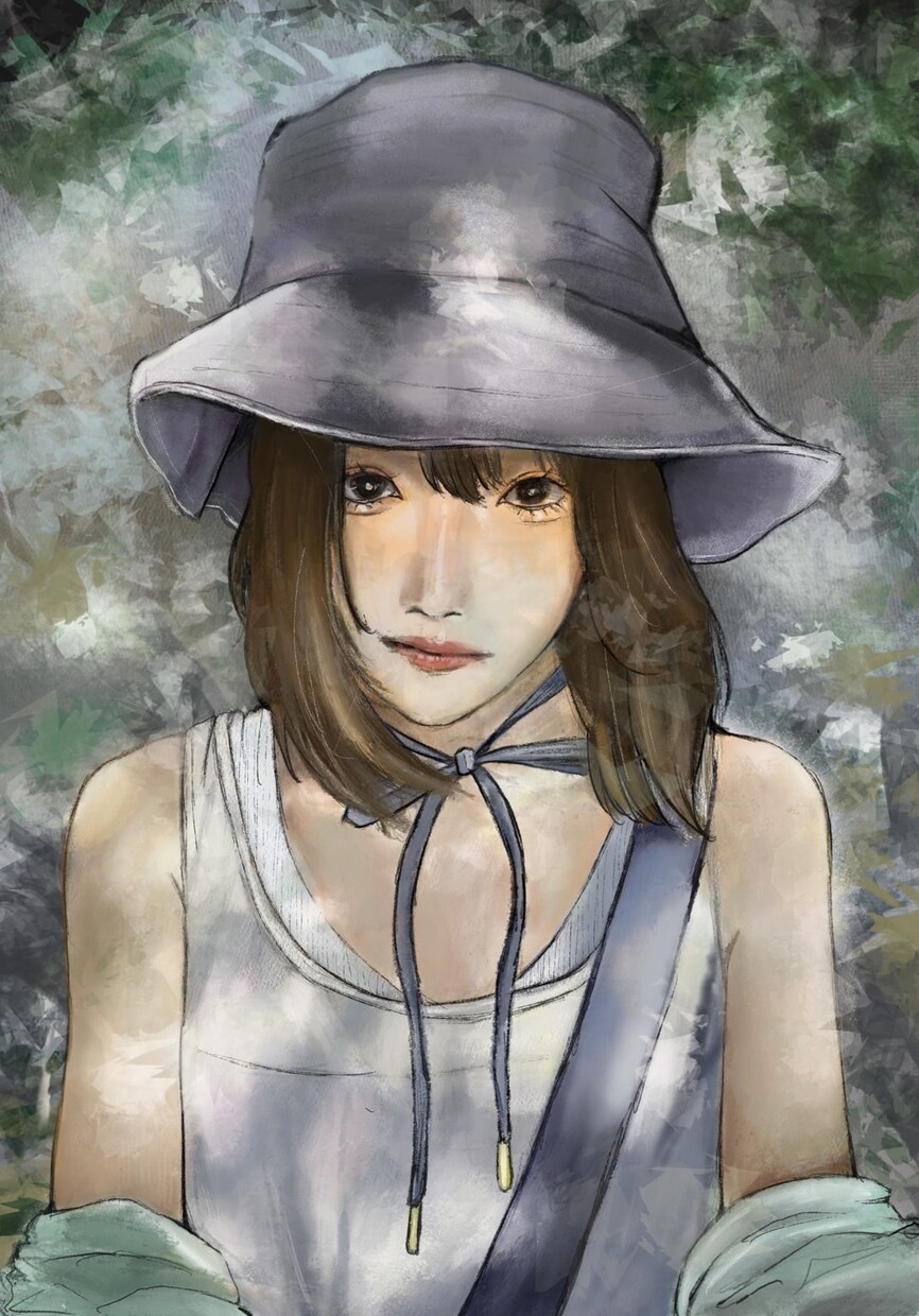 リアルタッチの人物イラストを制作します 似顔絵や推しキャラなど、リアルで淡い雰囲気で描きます イメージ1