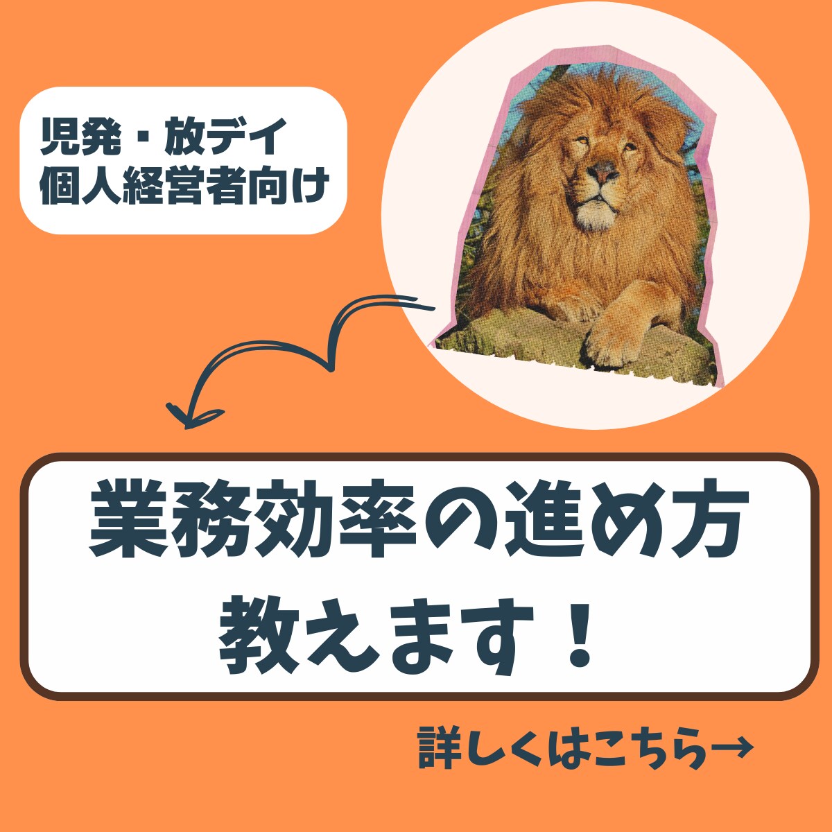 児発・放デイの業務効率化のご相談の乗ります 個人経営者向け・児発放デイの現場レベルの業務改善に役立ちます イメージ1