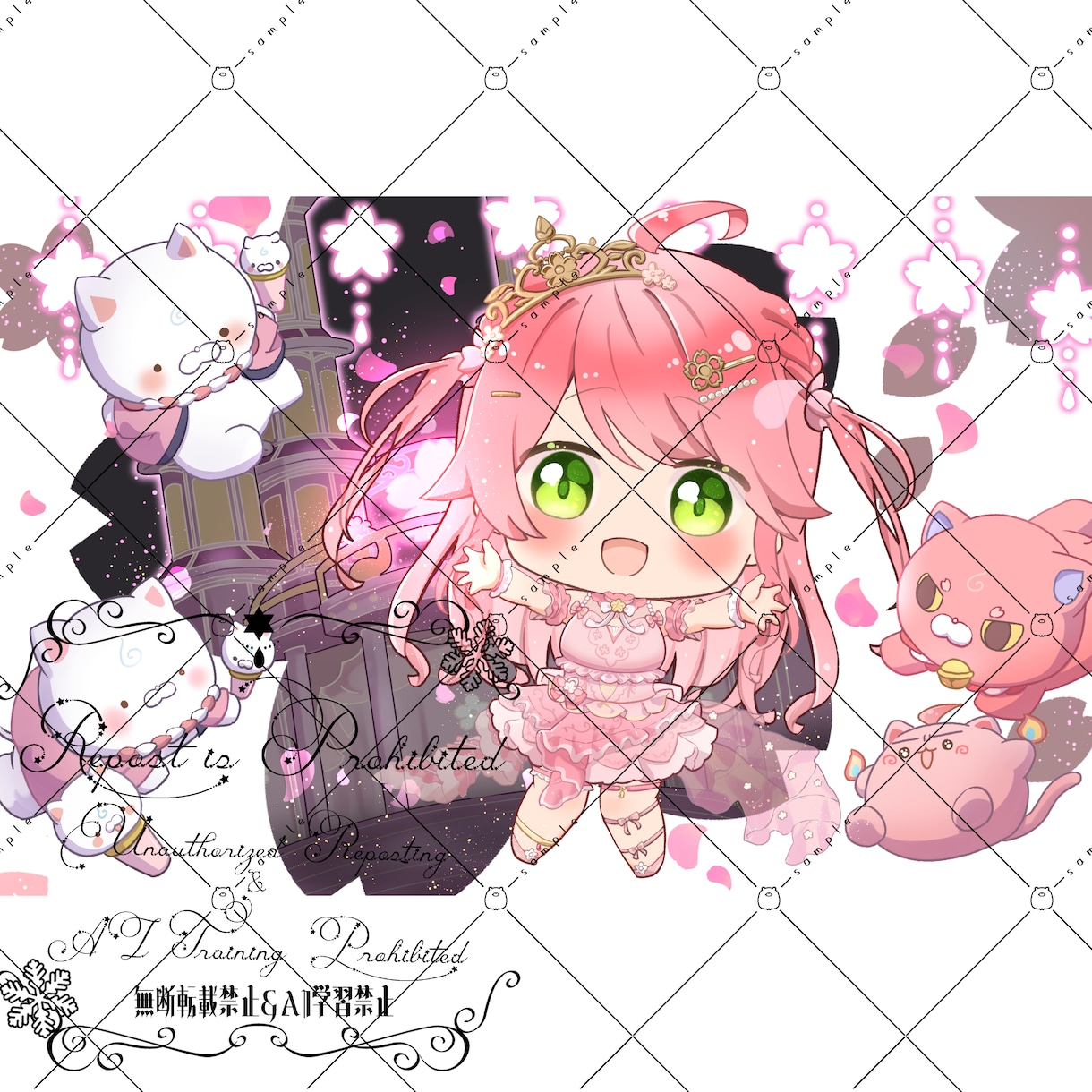 ゆるイラスト　かわいいSDイラスト描きます お気軽にご連絡ください！丁寧にご対応させていただきます。 イメージ5