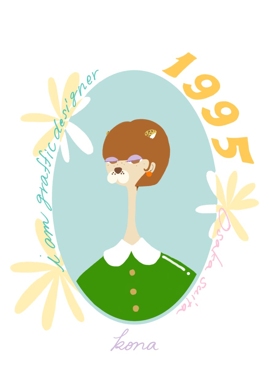 お客さま✖️アニマルをイメージした似顔絵描きます 海外風のポップなイラストを作成します イメージ1