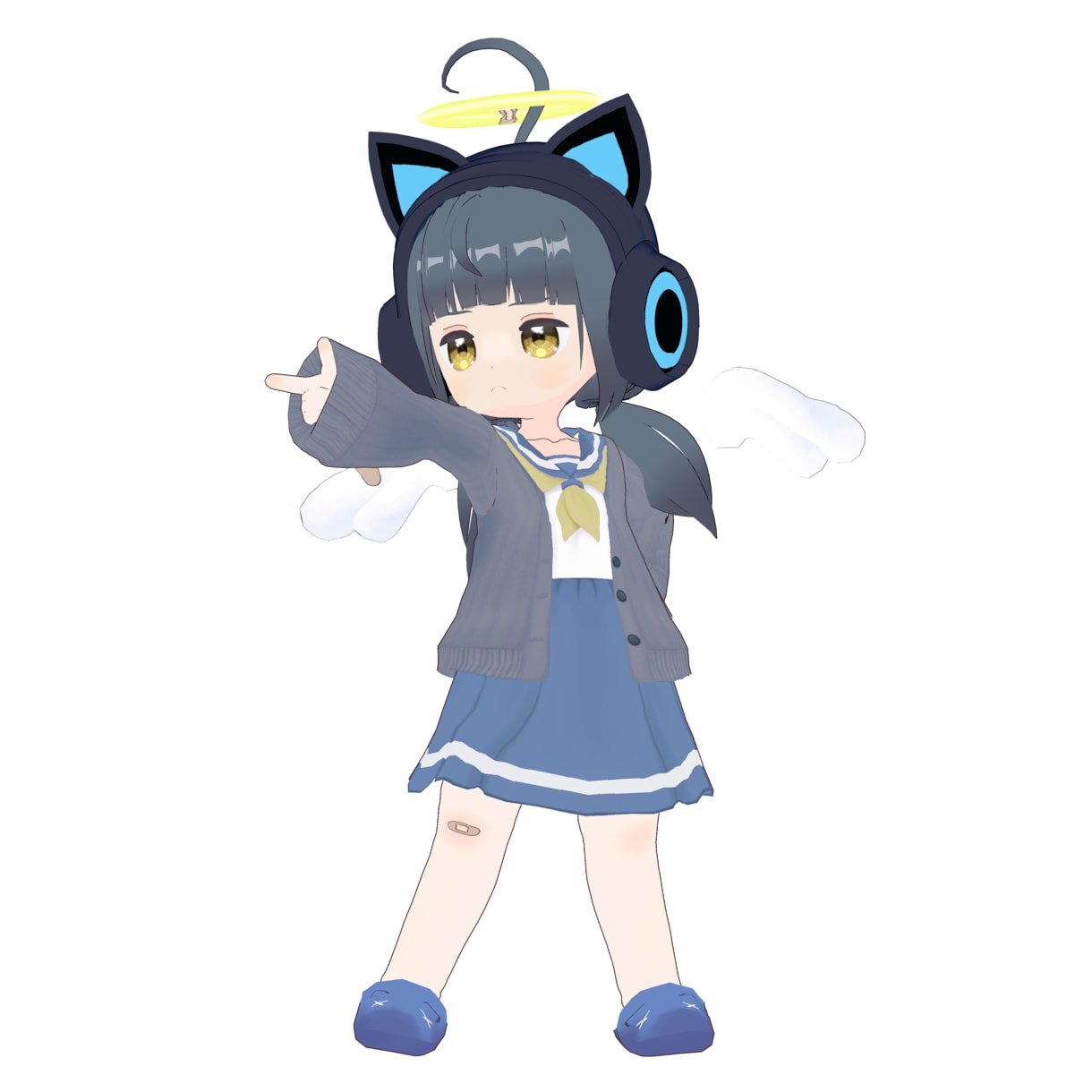 VTuber、VRchat向け3Dモデル制作します 着せ替えも可能なオリジナルの3Dモデルを制作します イメージ5