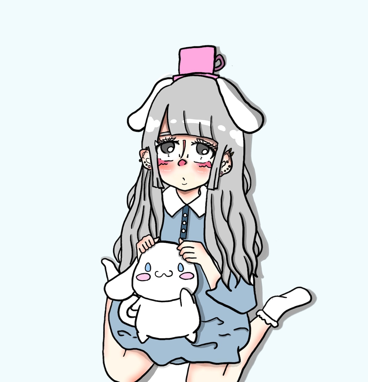 TwitterやSNSの可愛いアイコン描きます 独特の絵の描き方であなたのだけの可愛いアイコン描きます イメージ9