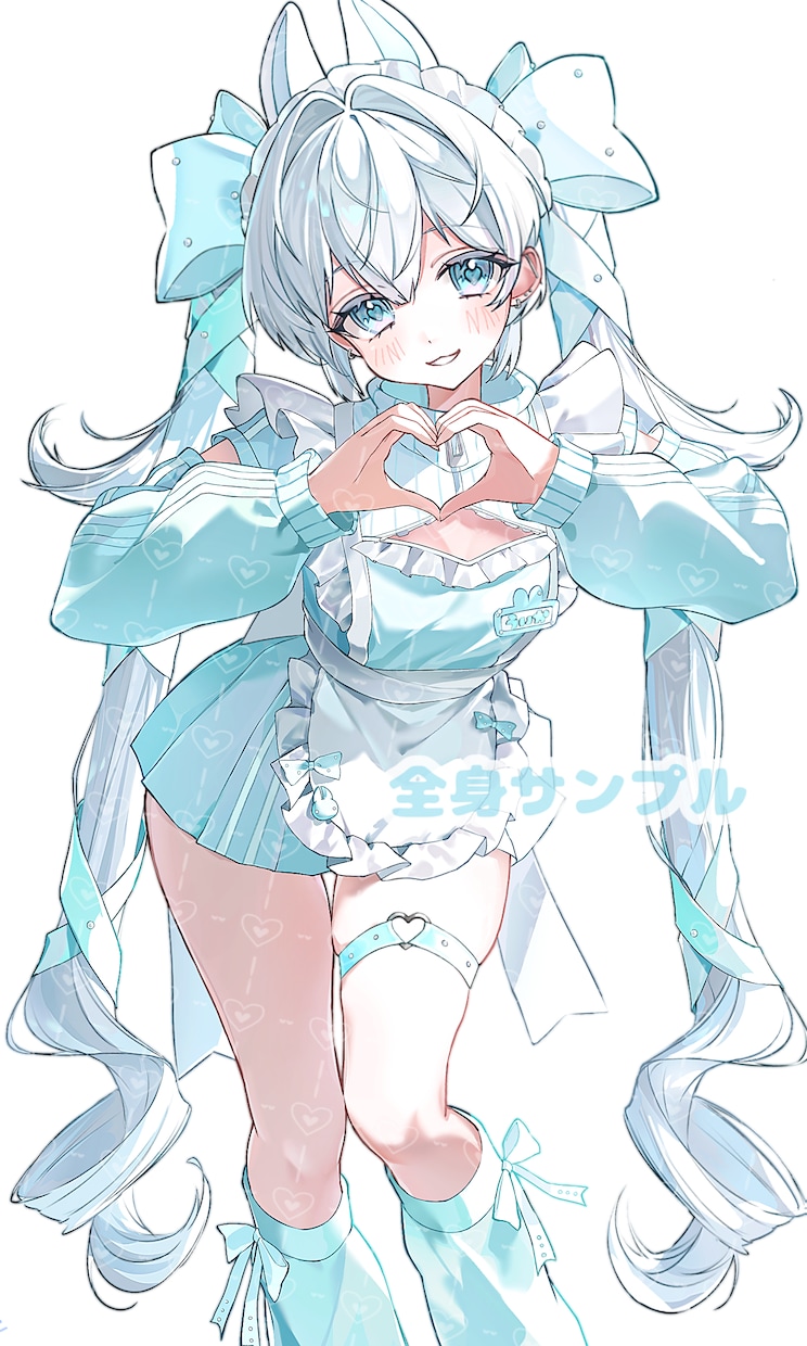 キラキラ個性的☆めろ可愛いイラスト描きます 商用利用込／アイコン／MV／歌ってみた／ 等 幅広い用途！ イメージ1