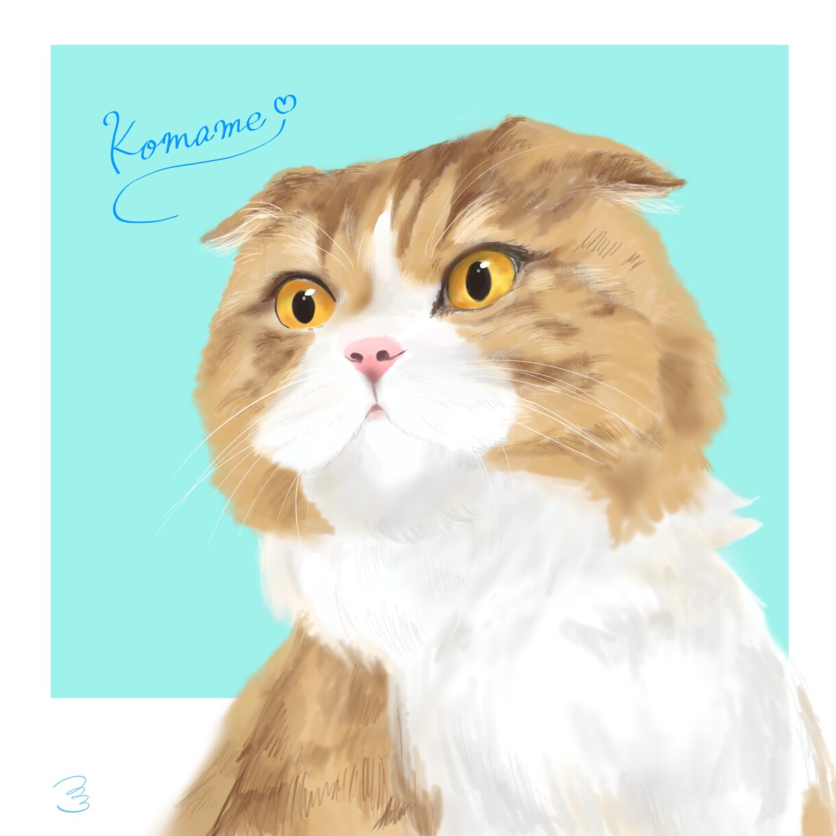 ペットのイラストお描きします 優しくあたたかい雰囲気であなたの大切なペットをお描きします イメージ6