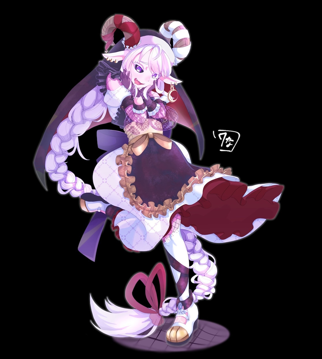 SNSアイコン/TRPGで使えるイラスト承ります 天使や獣人等を可愛いタッチで描きます！ミニキャラも可 イメージ5