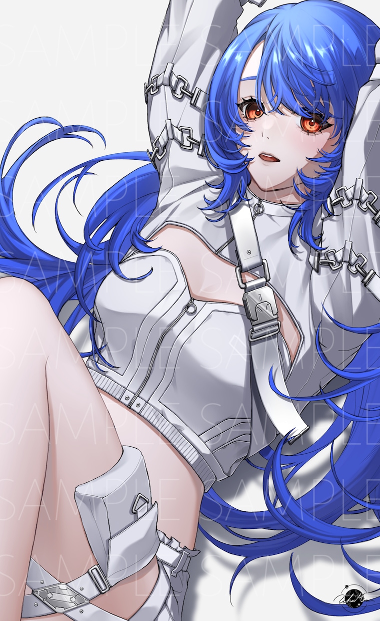 スタイリッシュで目を惹く一枚絵をご提供します キービジュアル、MV、グッズなど幅広くご活用いただけます！ イメージ5