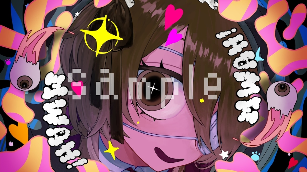 サムネ・アイコン等の一枚絵イラスト描きます YouTube・歌ってみた等の一枚絵に イメージ5