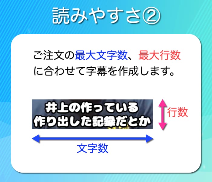 動画の字幕・フルテロップ作成を丁寧に即日で作ります 高品質で迅速な字幕作成サービスです。srt、mp4で納品。 イメージ3