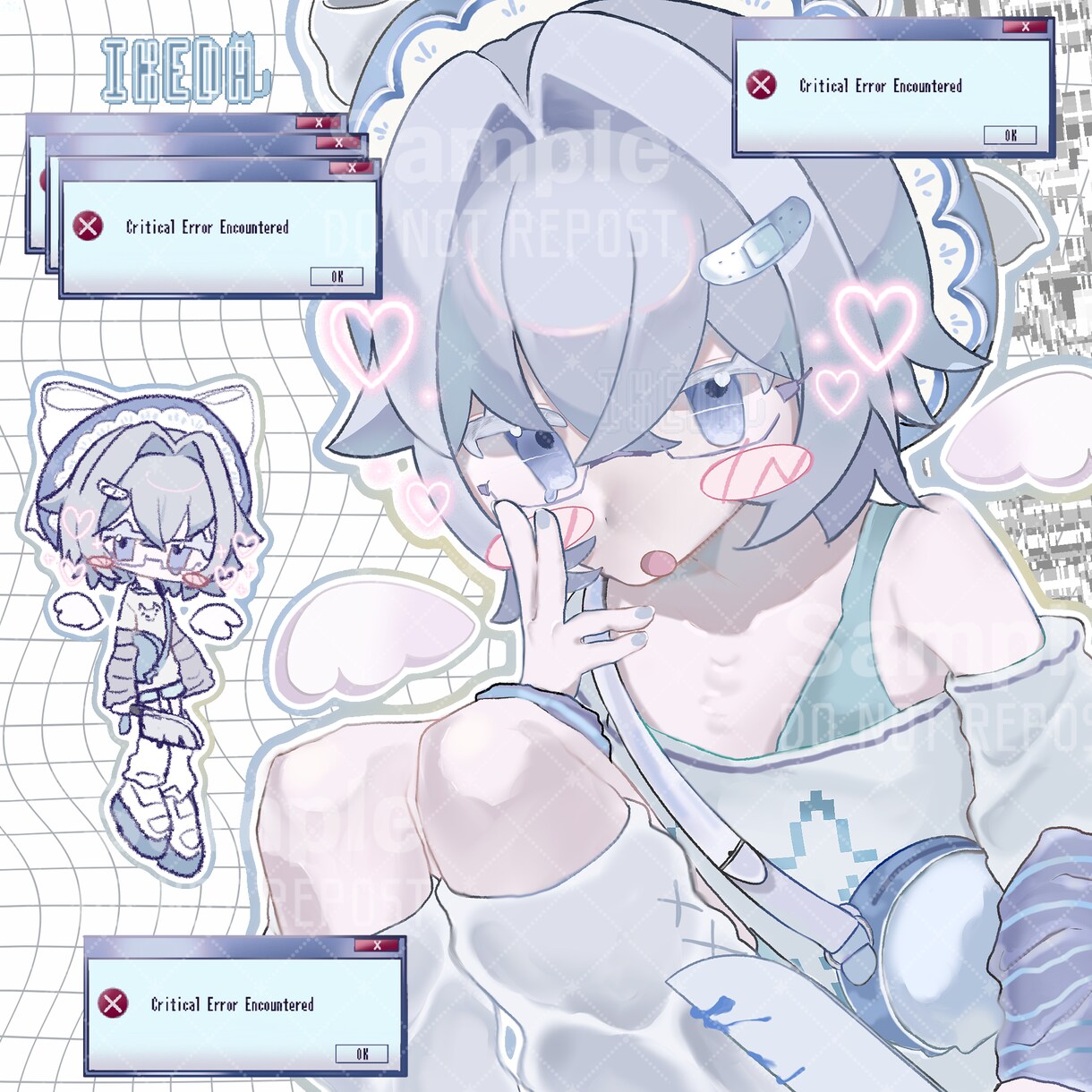 サブカル大得意!キャラクターイラストを描きます 動画サムネイル、SNSアイコンなどさまざまな用途に！ イメージ1