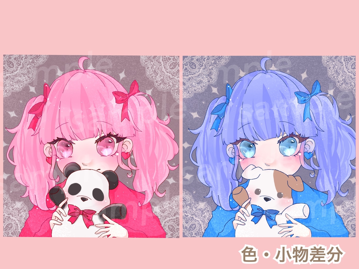ほんわか可愛い♡愛されイラストお描きします SNS、ブログに！優しさあふれるイラストで好印象に！ イメージ6
