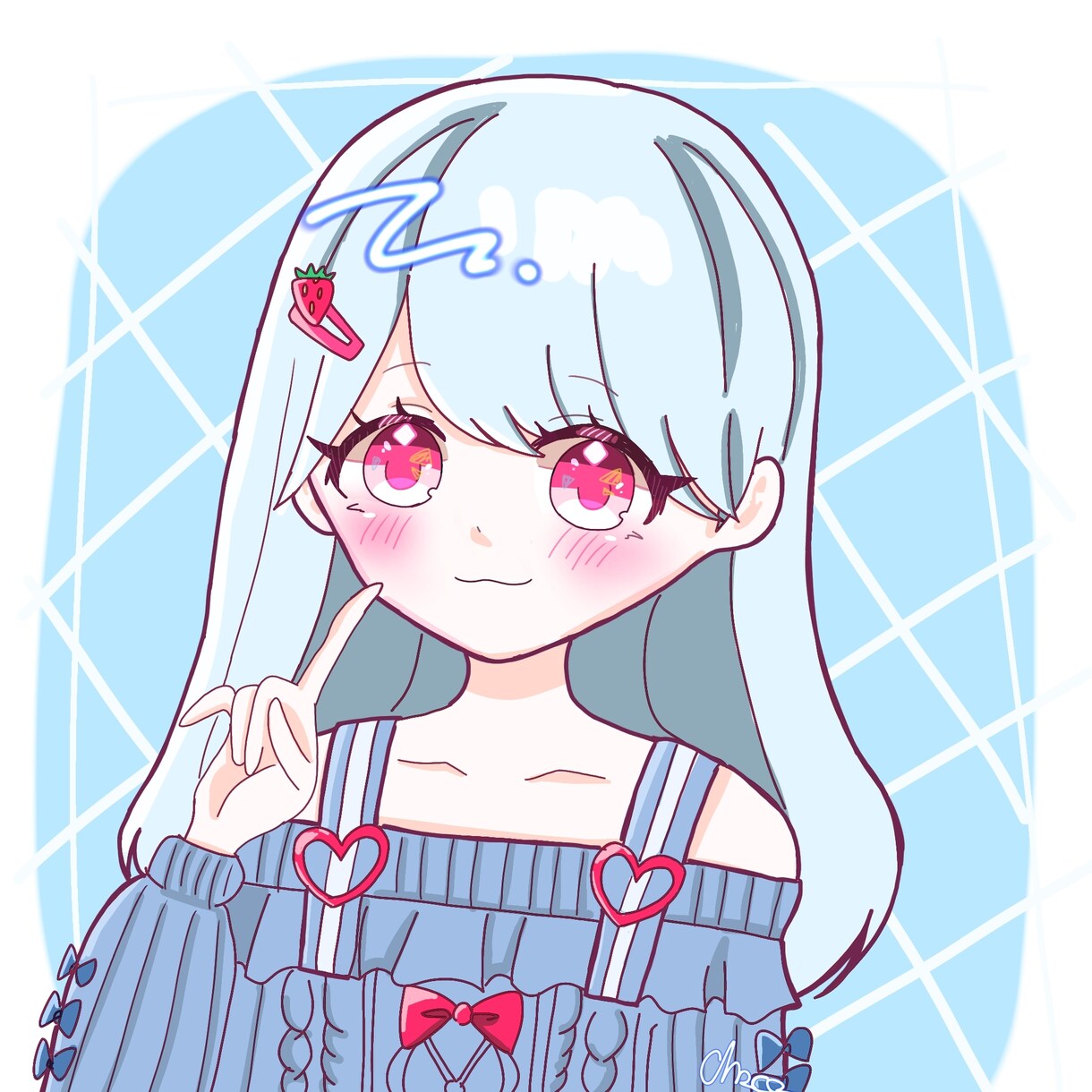 可愛いアイコンサイズのイラスト描きます SNSのアイコンなどにお使いください！ イメージ1