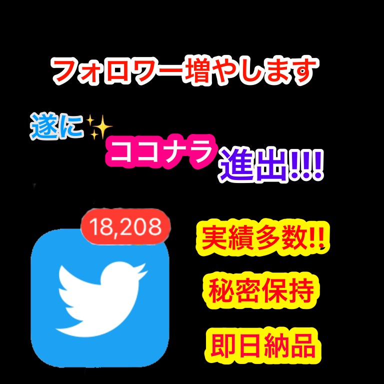 日本人のフォロワー1000人増やします 日本人のちゃんと人間が操作してるフォロワー増やします！ イメージ1