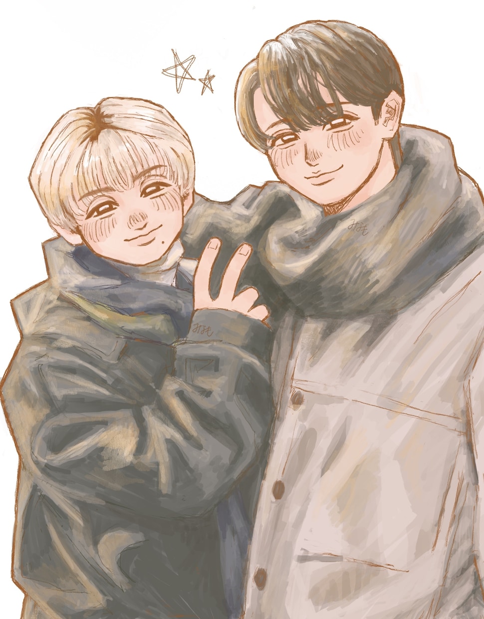 イメージ通りに即納でイラストお描きします ⭐︎私にしか描けないあなた専用の特別なイラストをご提供‼︎ イメージ3